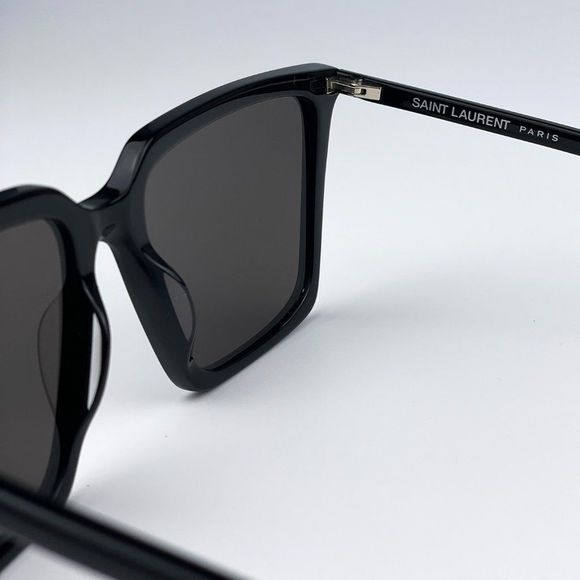Saint Laurent SL474 001 BRAND NEW Sunglasses Black Square Unisex main image 4